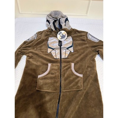 STAR WARS THE MANDALORIAN BOUNTY HUNTER UNION SUIT - XXL - / COSTUME