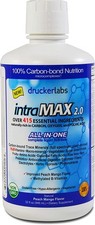 IntraMAX Organic Liquid Multivitamin Natural Peach Mango Flavor Supplement 32 Oz