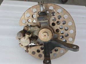 Yamaha 350 Grizzly Bruin Big Bear 2wd Atv Left Front Steering Knuckle 09-14