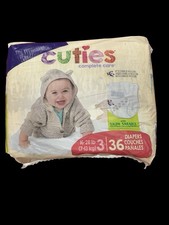 Cuties Complete Care Diapers Size 3 36 Count 