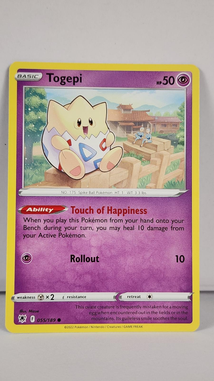 Togepi 055/189 Astral Radiance Pokemon NM