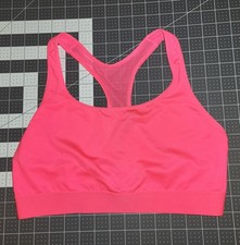 Victoria's Secret Sport Neon Hot Pink Sports Bra Size L Large