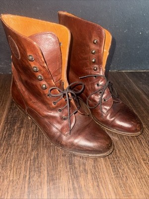 Womens Joan And David Hand Made In Italy Brown Leather Lace-up Boots Sz 8.5 (39) | eBay Womens Joan And David Hand Made In Italy Brown Leather Lace-up Boots Sz 8.5 (39) | eBay