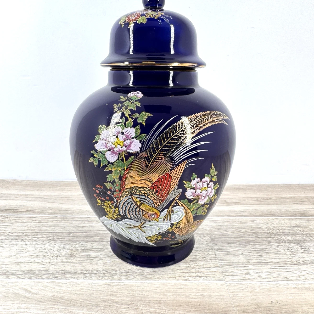 金色陶瓷花瓶| eBay