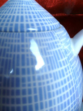 Arzberg Bastdekor 2000 Kaffeekanne Höhe bei 20,5 cm m. Deckel  s. g. Zustand!