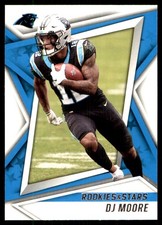 DJ Moore 2021 Panini Rookies & Stars #4 Panthers NFL READ FREE SHIP AutographDen
