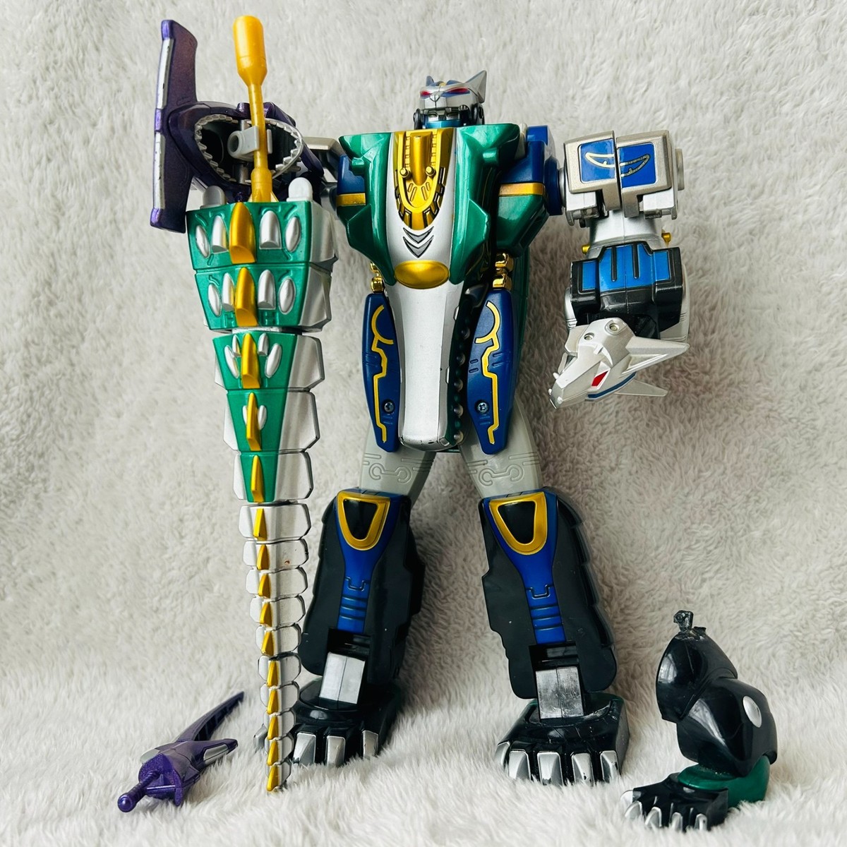 Bandai Japan DX Megazord Power Rangers Wild Force Sentai Gaoranger