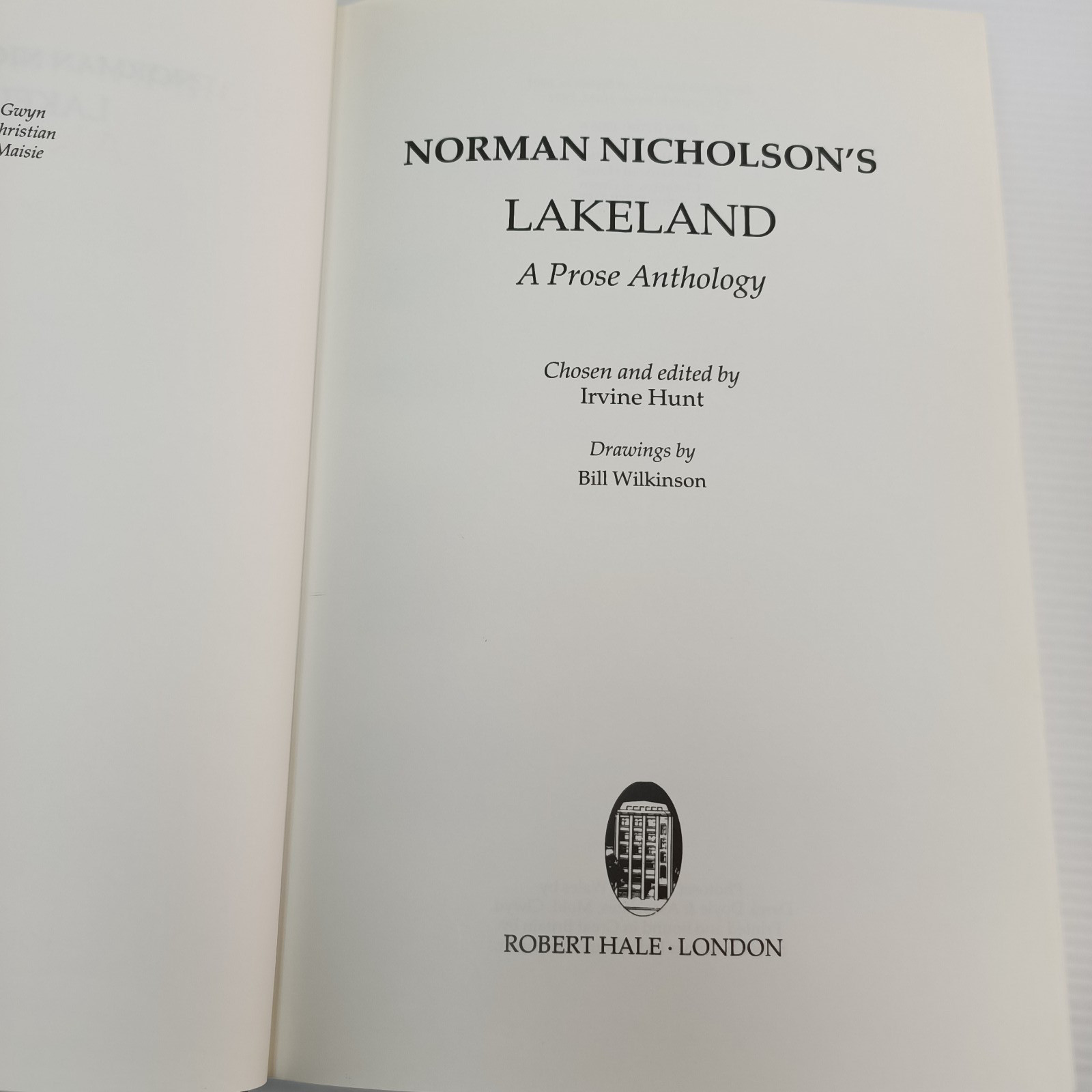 Norman Nicholson's Lakeland A Prose Anthology 1991 Hardcover Book image 9