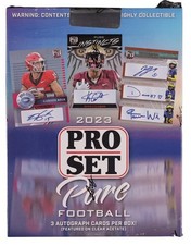 2023 Leaf Pro Set Pure Football Hobby Box