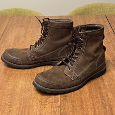 Timberland Earthkeepers Brown Leather Boots Hiking Outdoor Workwear Mens Size 10