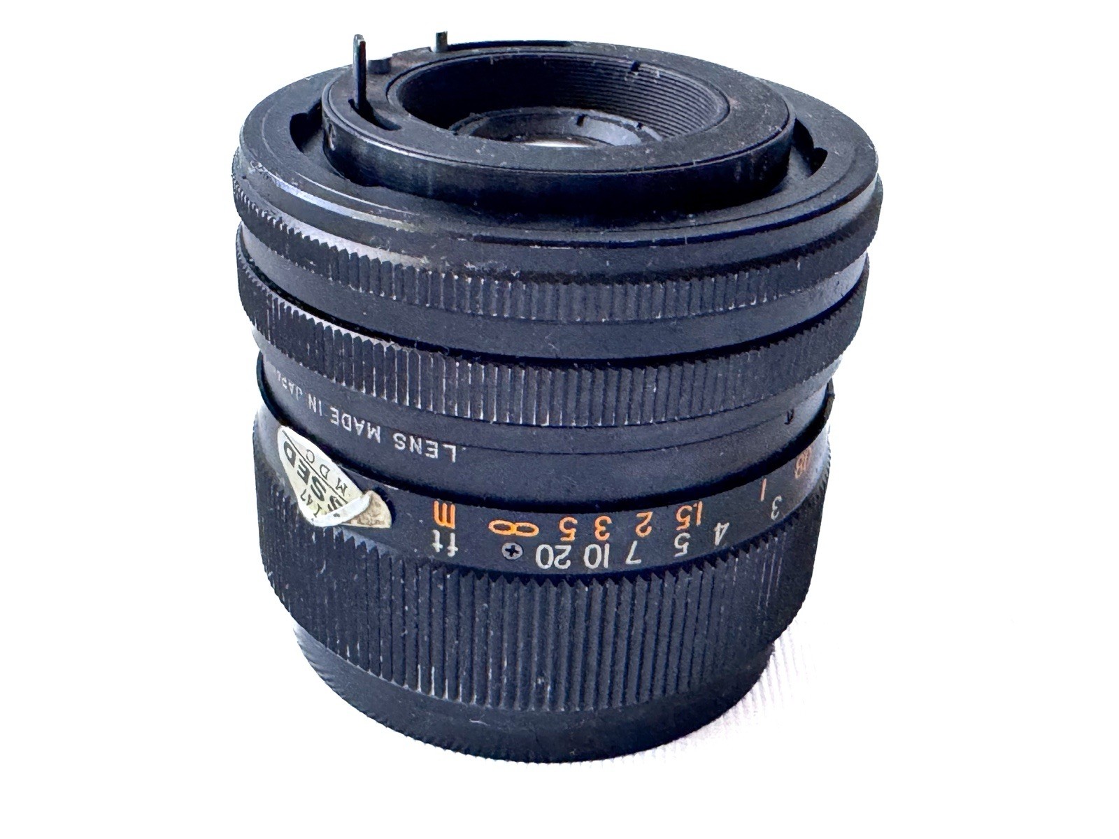 Spiratone Plura-Coat 1/2.8 f= 28mm 58 Wide Angle  Lens Vintage Japan - Used