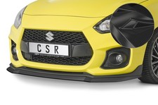 Cup Spoiler Lippe Front Ansatz Carbon Look für Suzuki Swift RZ/AZ Sport CSL442-C