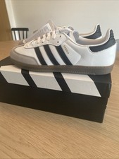 adidas Samba OG Men's Sneakers White/Black/Gum, Size UK 9.5/EU 44