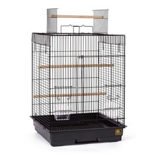 Top Opening Bird Cage - Black