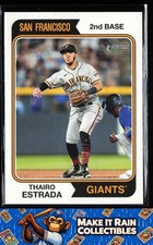 Thairo Estrada 2023 Topps Heritage #288 San Francisco Giants Baseball
