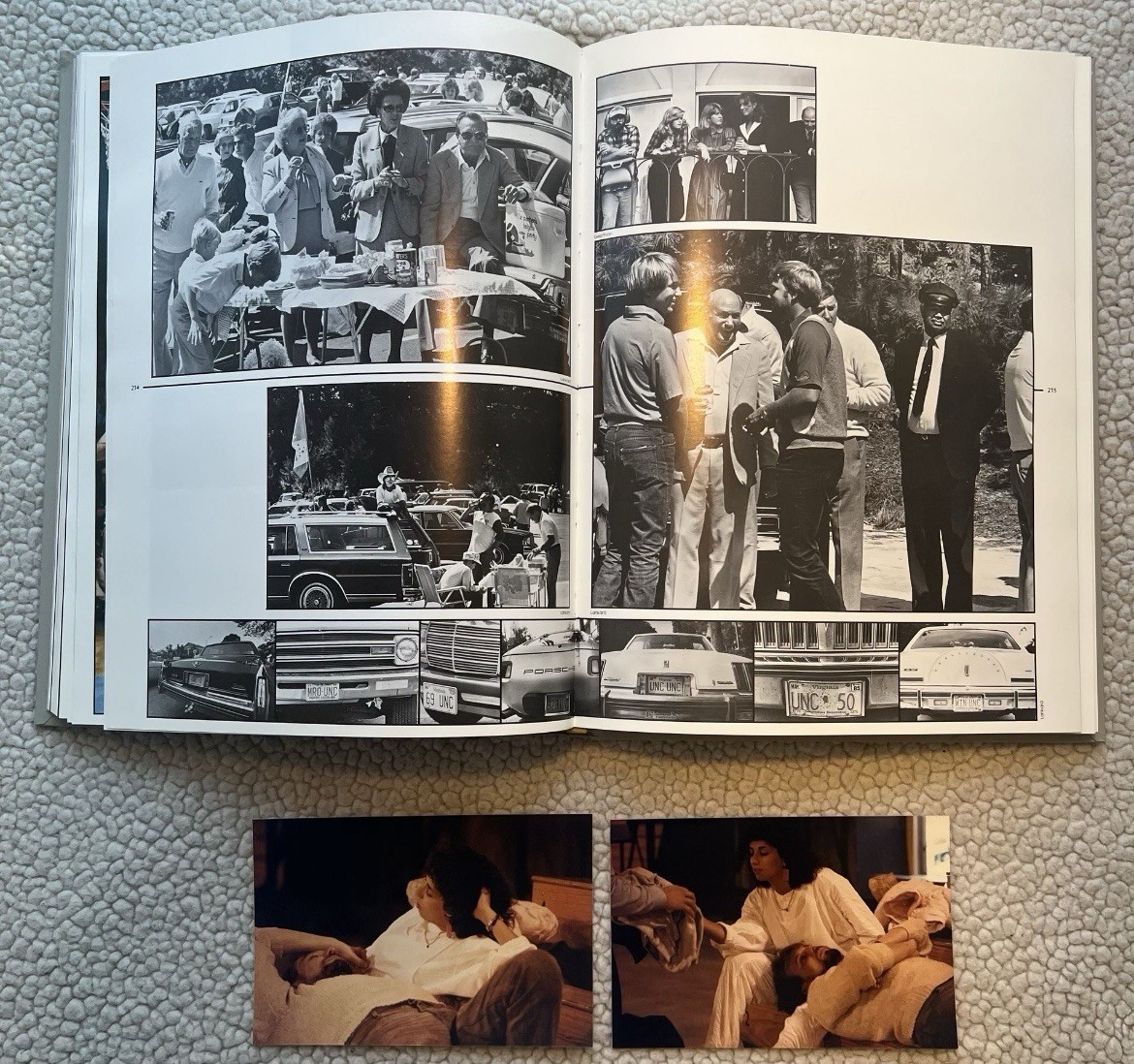 Vintage 1984 UNC chapel Hill MICHAEL JORDAN Jostens Yearbook& Photo Compilation