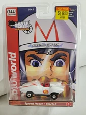 Auto World Speed Racer Mach 5 HO Scale Slot Car SC372