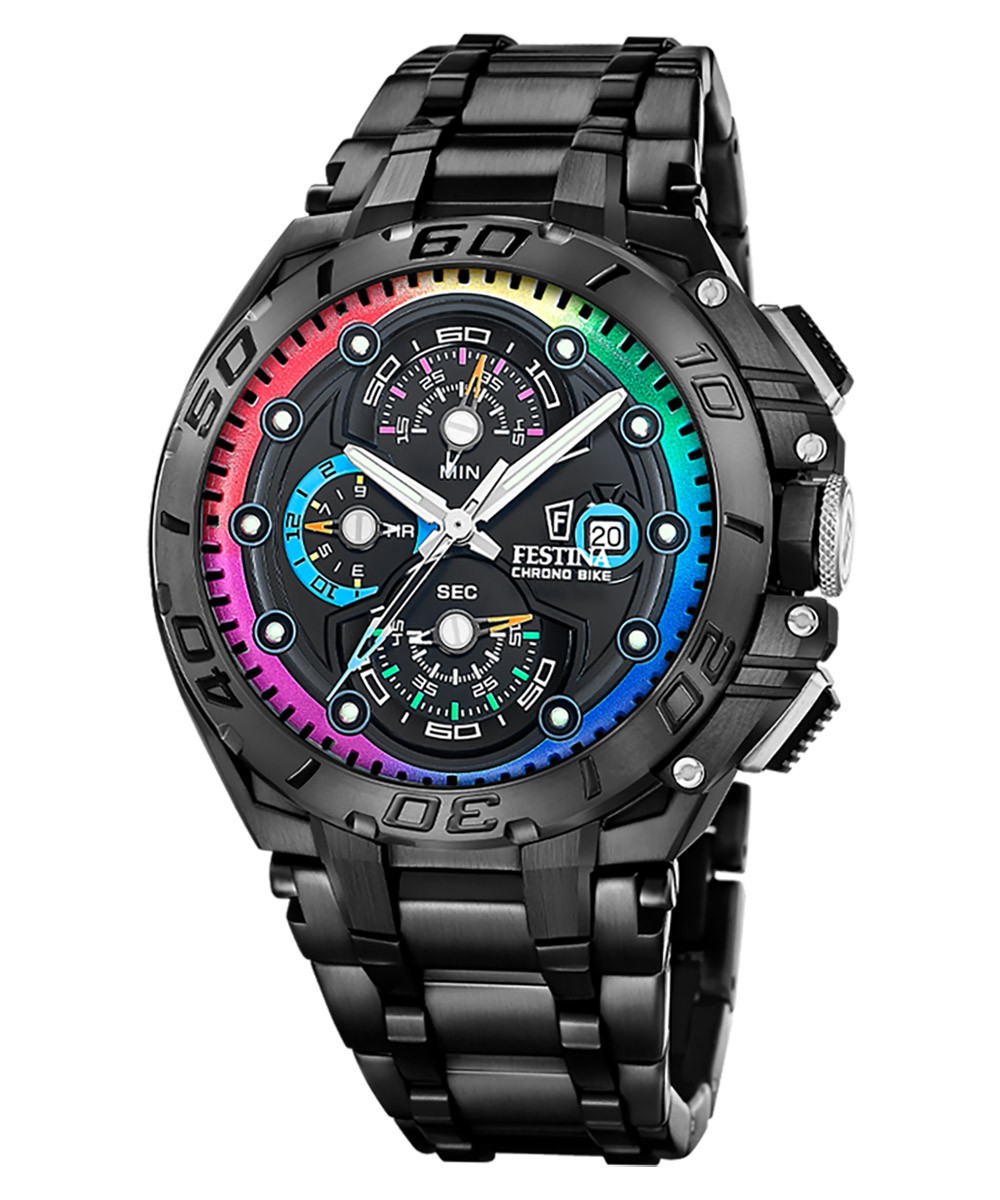 Festina Chrono Bike Chronograph Men’s Watch Chrono F20761 Black/Color
