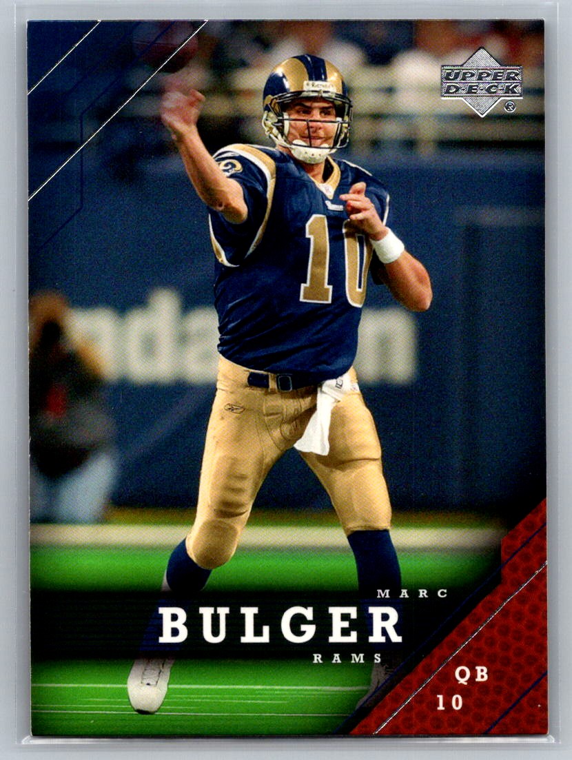 Marc Bulger 2005 Upper Deck St. Louis Rams #169