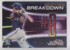 2019 Bowman Draft Chrome Scouts Pick Breakdown Josh Jung #BSB-JJ 2a9
