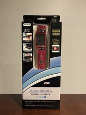 VuPoint Magic Wand 4 Photo Document Scanner IV ST470R-VP Red Portable 1050DPI 👀