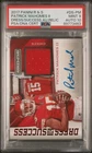 2017 PANINI ROOKIES & STARS DRESS PATRICK MAHOMES II RC 32/99 PSA 9 AUTO 10
