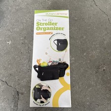 Ethan & Emma On The Go Stroller Organizer Caddy Universal Fit Open Box