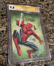 Amazing Spider-Man 1: CGC 9.8 Land 1:100 Virgin - Signed 3X - 2025