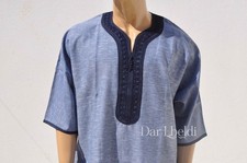 Kaftan for men , Moroccan kaftan , Gandoura for men , Long Dress for Men