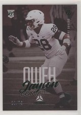 2021 Luminance Green 28/75 Odafe Oweh (Card has him as Jayson) Rookie RC z5b. rookie card picture