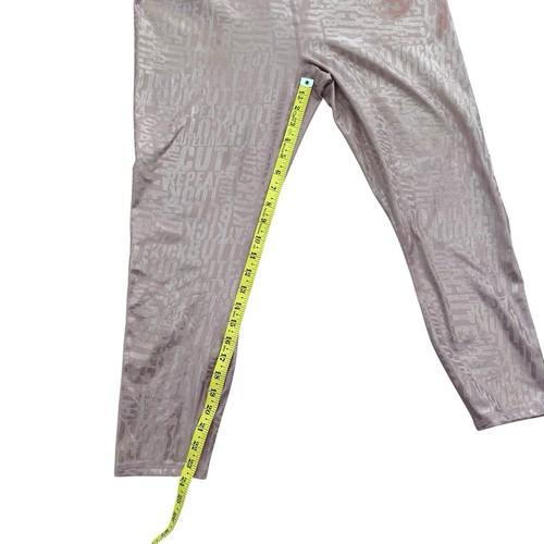 Fabletics Define High-Waisted 7/8 Legging Size XXL Haze Pink - Picture 4 of 9
