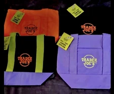 Trader Joes Mini Tote Bag Halloween Limited Edition  | Set Of 4 | NWT -FAST SHIP