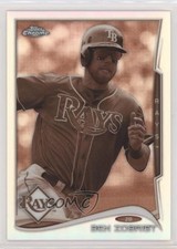 2014 Topps Chrome Sepia Refractor 61/75 Ben Zobrist #101 sh7