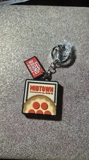 Open Box New H-E-B Brand Shop Key Chain Midtown By HEB Pizza Box Keychain