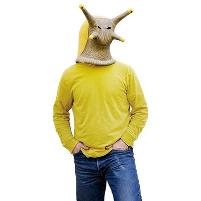 Latex Animal Masks Snail Slug Full Face Mask Halloween Cosplay Accessories
