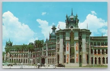 Railway Administration Building Kuala Lumpur Malaya Postcard
