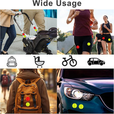 30Pcs Warning Reflective Stickers Reflective Tape Safety Reflective Sticker N...