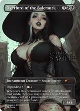 MTG - Overlord of the Balemurk - Fanart Borderless Style - EDH / Playtest