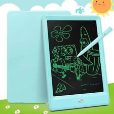 Kinder Maltafel LCD Schreibtafel Zeichenbrett Farbe Zaubertafe 10 Zoll Blau