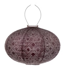 LUMIZ Solarlaterne f&uuml;r Au&szlig;en /Solarlampen/Gartendeko/ Oval 40 cm