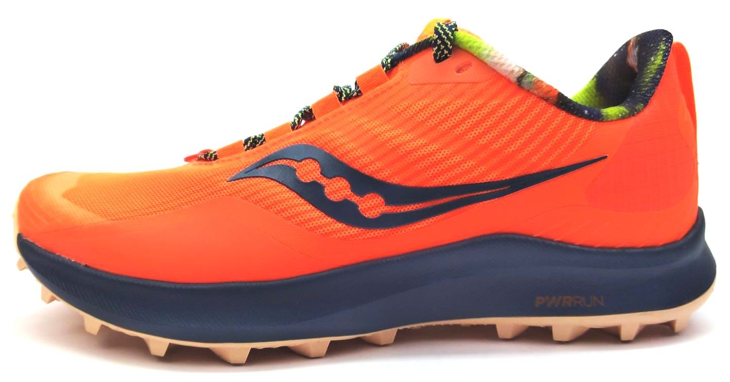 Zapatos para correr Saucony Peregrine 12 para mujer ligeros con cordones naranja 8,5 M