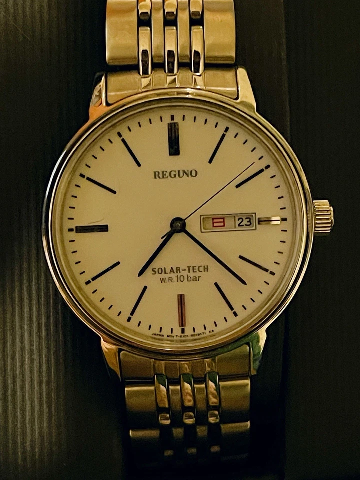 Reguno E101-K005299 Ck Ewguno Solar Watch - Image 2 of 3
