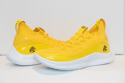 Under Armour Team Curry 8 NM Yellow Men's Size 12 3024785-700