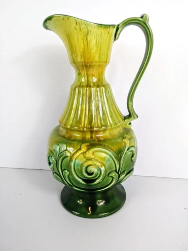 Royal Haeger Vintage Pottery Pitcher Vase USA 12" Tall