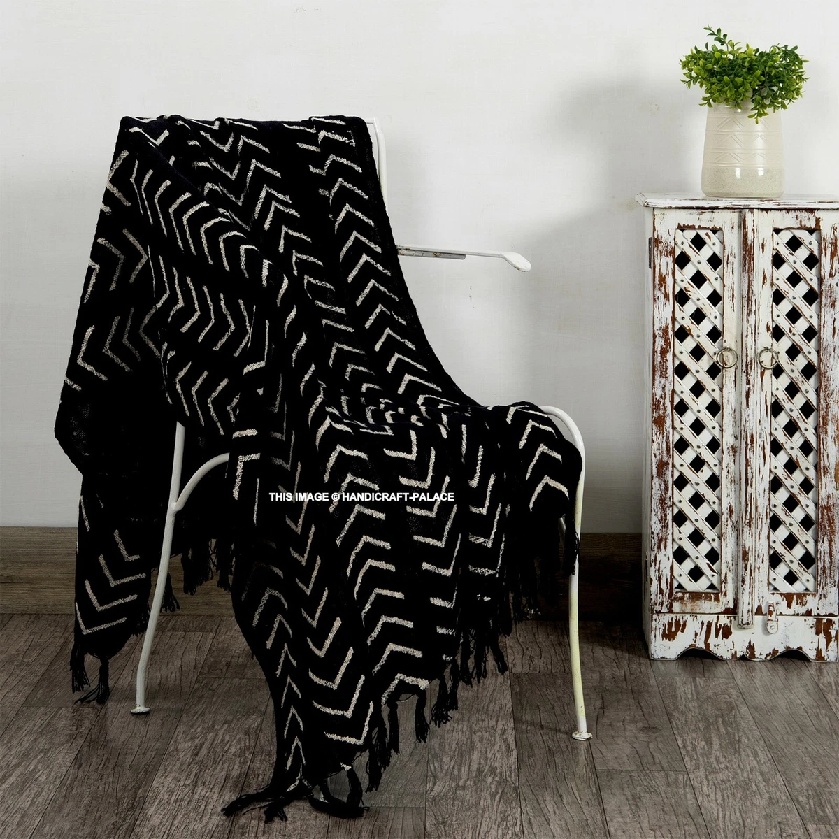 Black sofa blanket sale