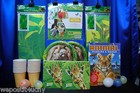 Animal Planet Set # 14 Tablecover Plate Napkin Sticker Balloon Centerpiece Favor