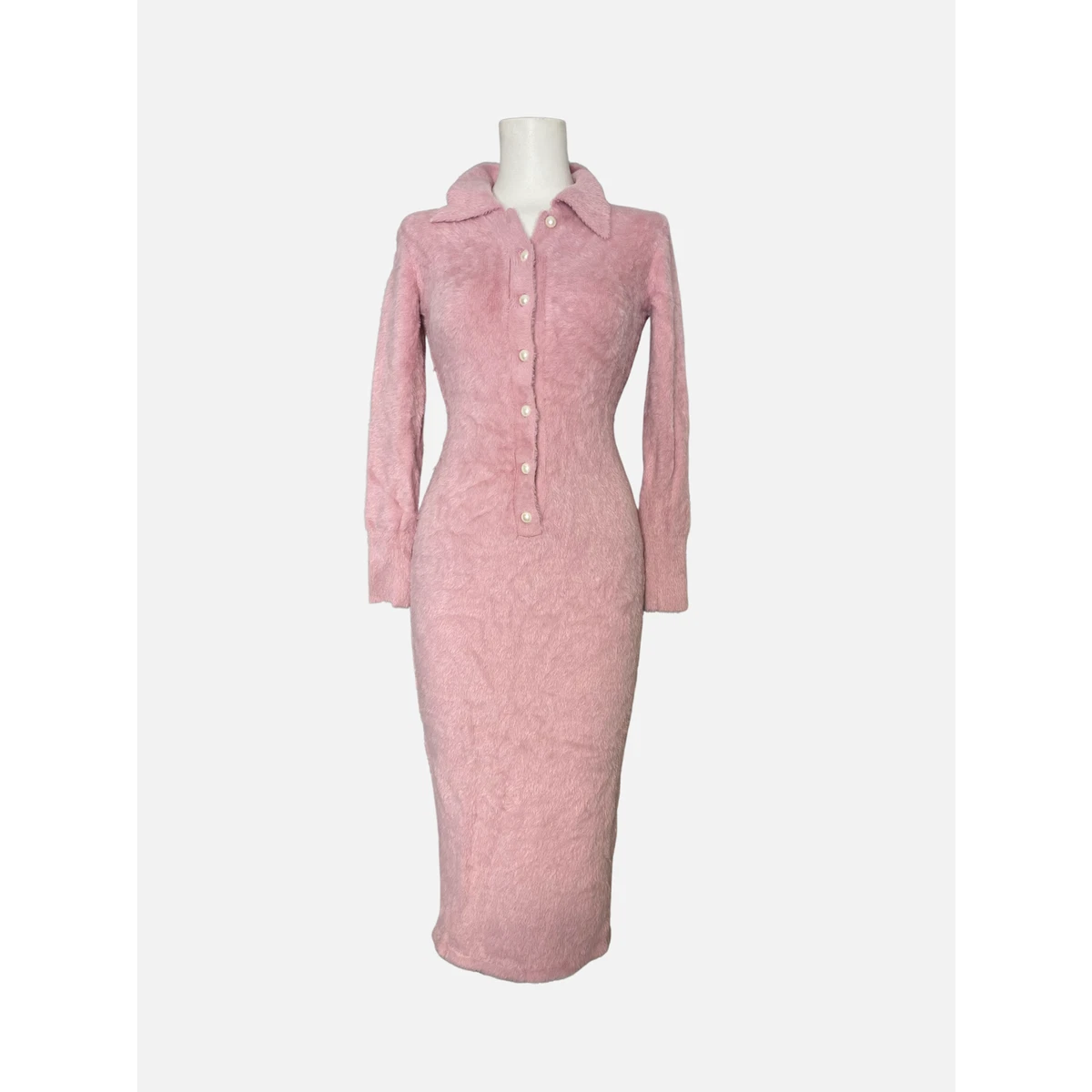 Amanda Uprichard X REVOLVE Women's Devin Midi Dress in Pink XS | eBay