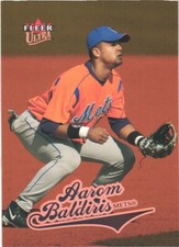 2004 Ultra #324 Aarom Baldiris  New York Mets  Rookie Card. rookie card picture
