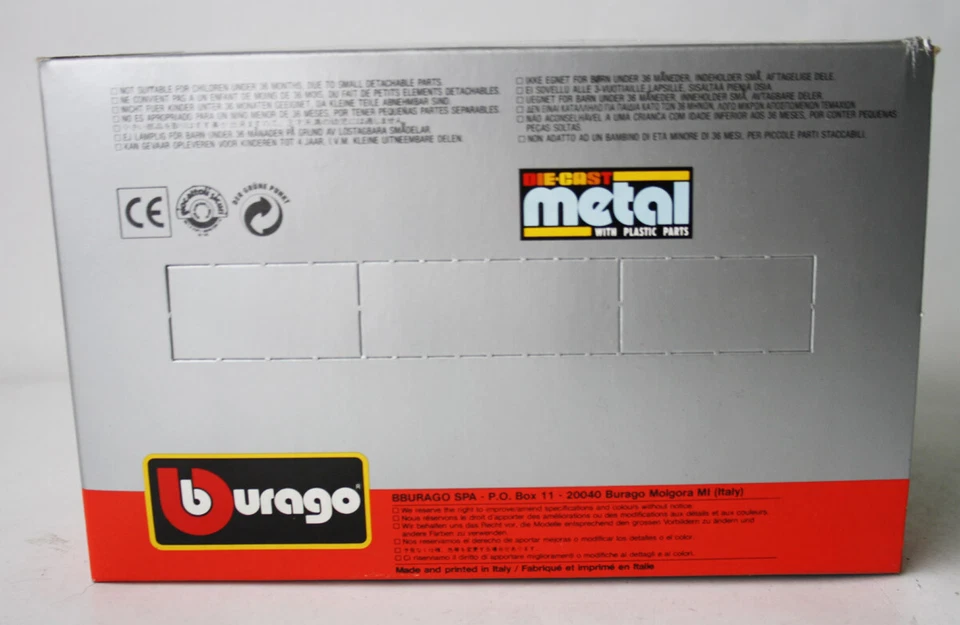 RARE VINTAGE 80'S BBURAGO RANGE ROVER SAFARI 1:25 0112 ITALY NEW NOS ! - Image 3 of 4