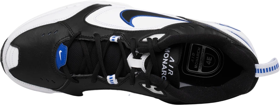 Nike Air Monarch IV 4E Wide White Black - 6 of 6